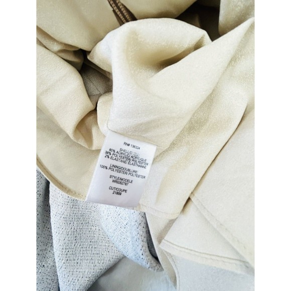 Womens Drop Waist Tweed Dress Size 12 Sleeveless Halston Heritage Schoolgirl - Picture 16 of 16